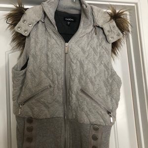 Grey cotton vest